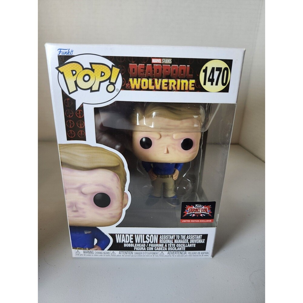 FUNKO POP Marvel Deadpool & Wolverine Wade Wilson #1470 TargetCon 2024 Exclusive